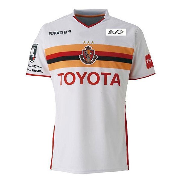 Camiseta Nagoya Grampus Replica Segunda Ropa 2019/20 Blanco